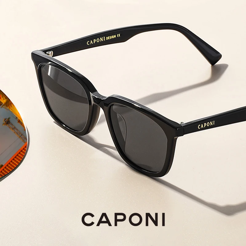

CAPONI Acetate Women Sunglasses New Classical Brand Designer Sun Glasses High Quality Nylon Eyewear UV400 Protection CP7559