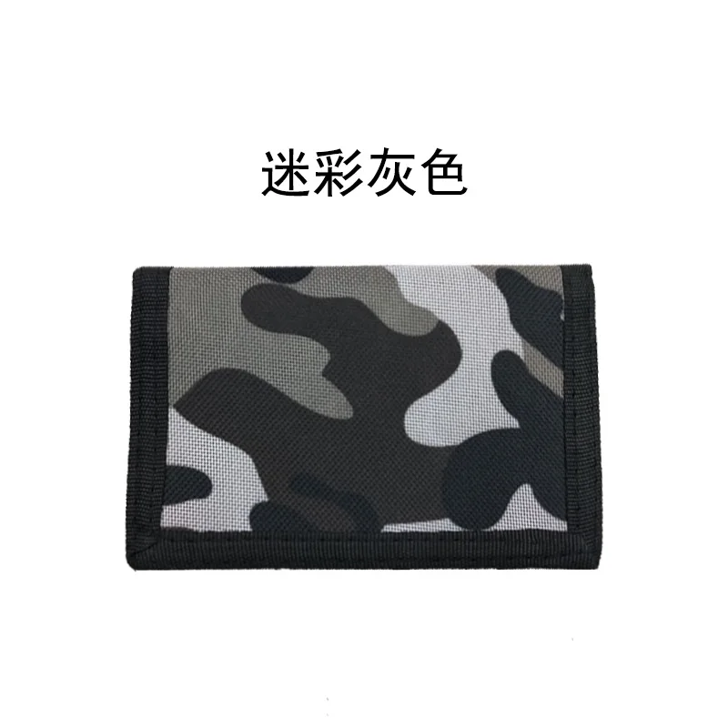 Nylon Trifold Casual Wallet for Male Men Women Young Novelty Money Bag Purse  Zipped Coin ID Card Holder Pocket Kids - AliExpress