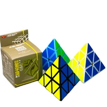 

Pyramid Magic Cubes Alien-shaped Children's Educational Decompression Toys Professional Puzzle Cube Rubik