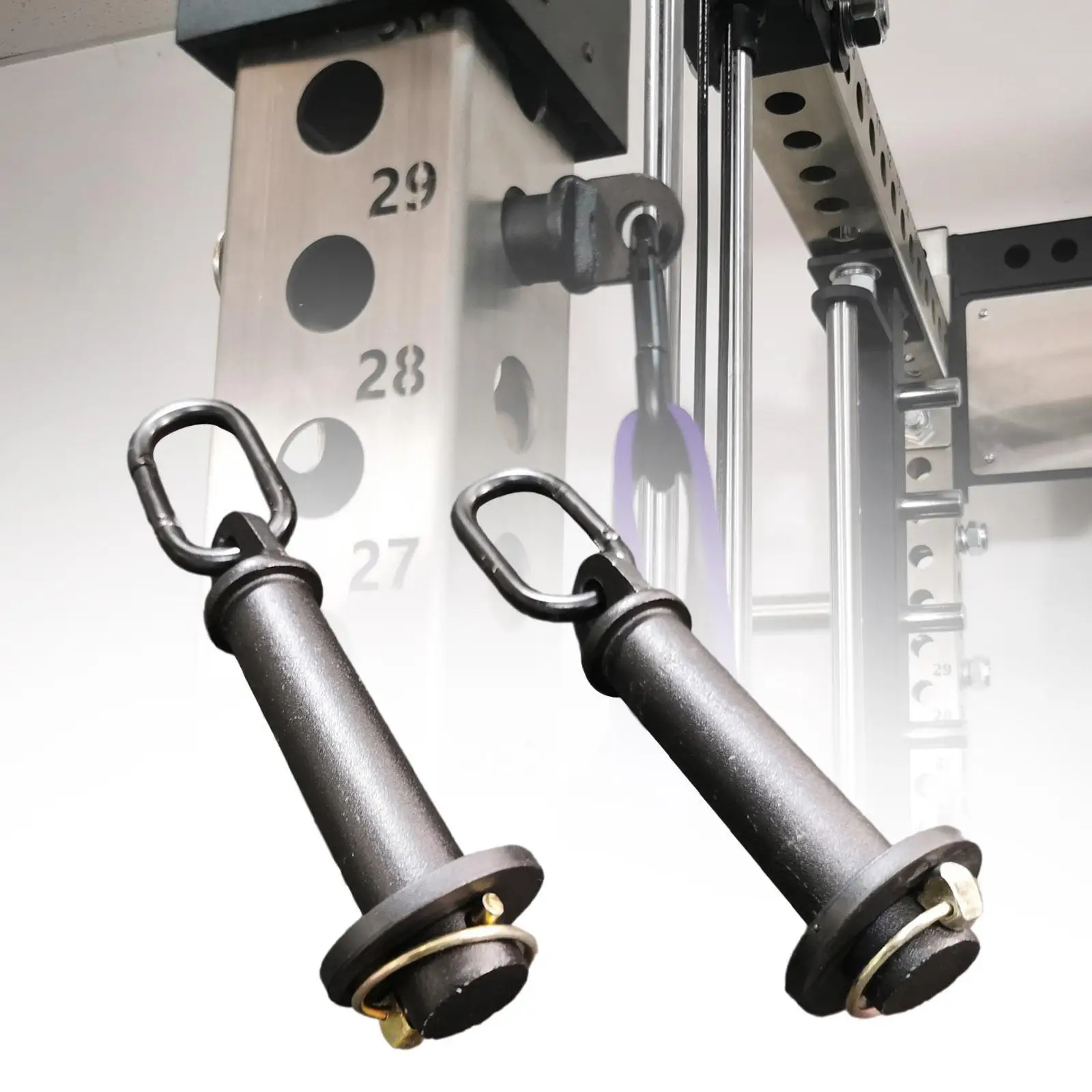 Electric Cage Squat Rack Easy Assembly Strong Load Bearing Home Gym Accessory Pull-up Assist Device for Indoor Bodybuilders