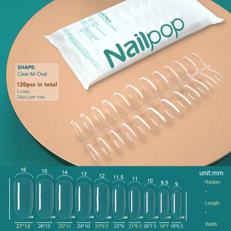 Clear-M-Oval 120