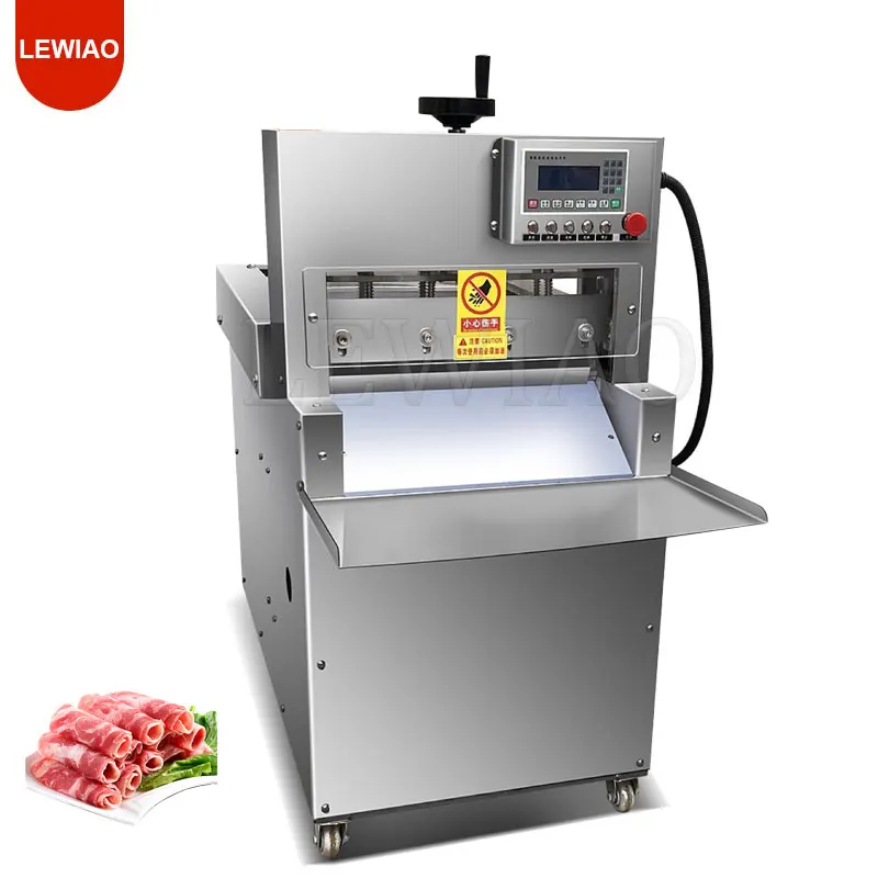 

Chinese Industrial Frozen Meat Slicer Pork Cutter Beef Mutton Roll Cutting Equipment With High Efficiency