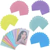 50pcs/pack Colored Korean Idol Photo Card Holder Photocard Sleeves Photo Anti-scratch Card Protective Case 2