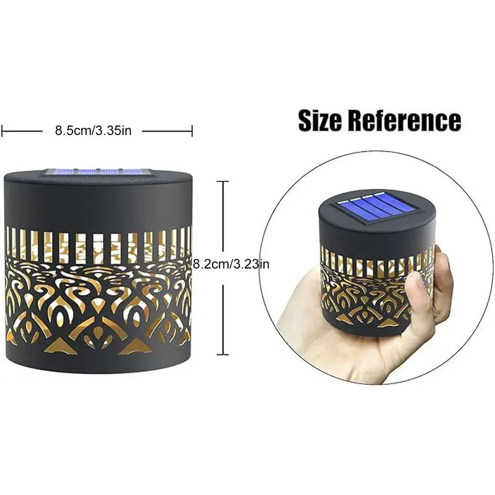 Solar Powered Datura Lantern Light Wall Lamp Outdoor Garden Patio Walkway Decorations 1Pcs Lighting For Garden Decor