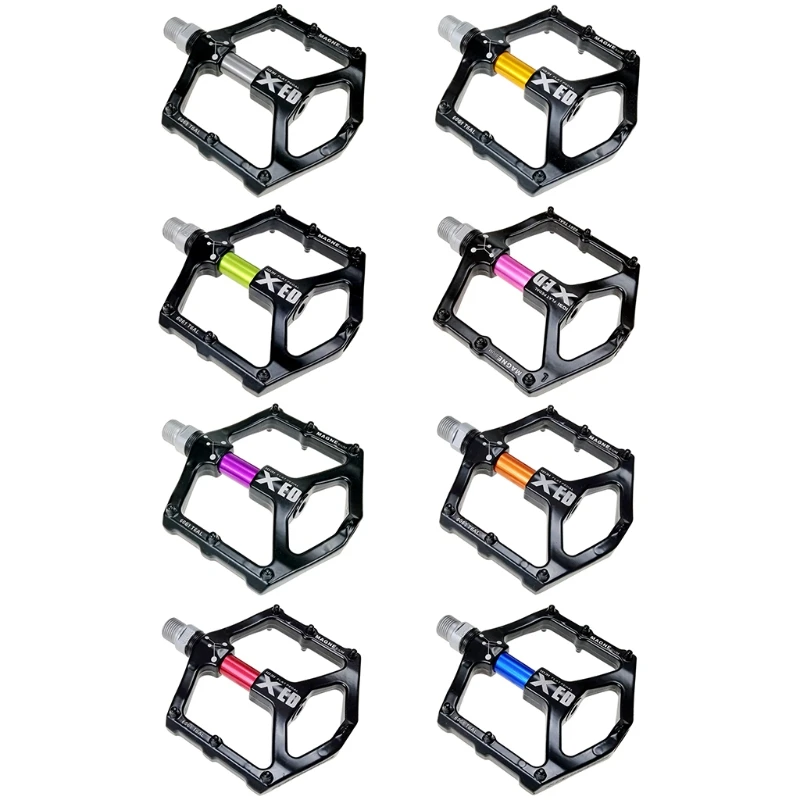 

1 Pair Road Mountain Bike Ultralight Flat Pedals Platform MTB Aluminum Alloy Bearings Pedal D5QD