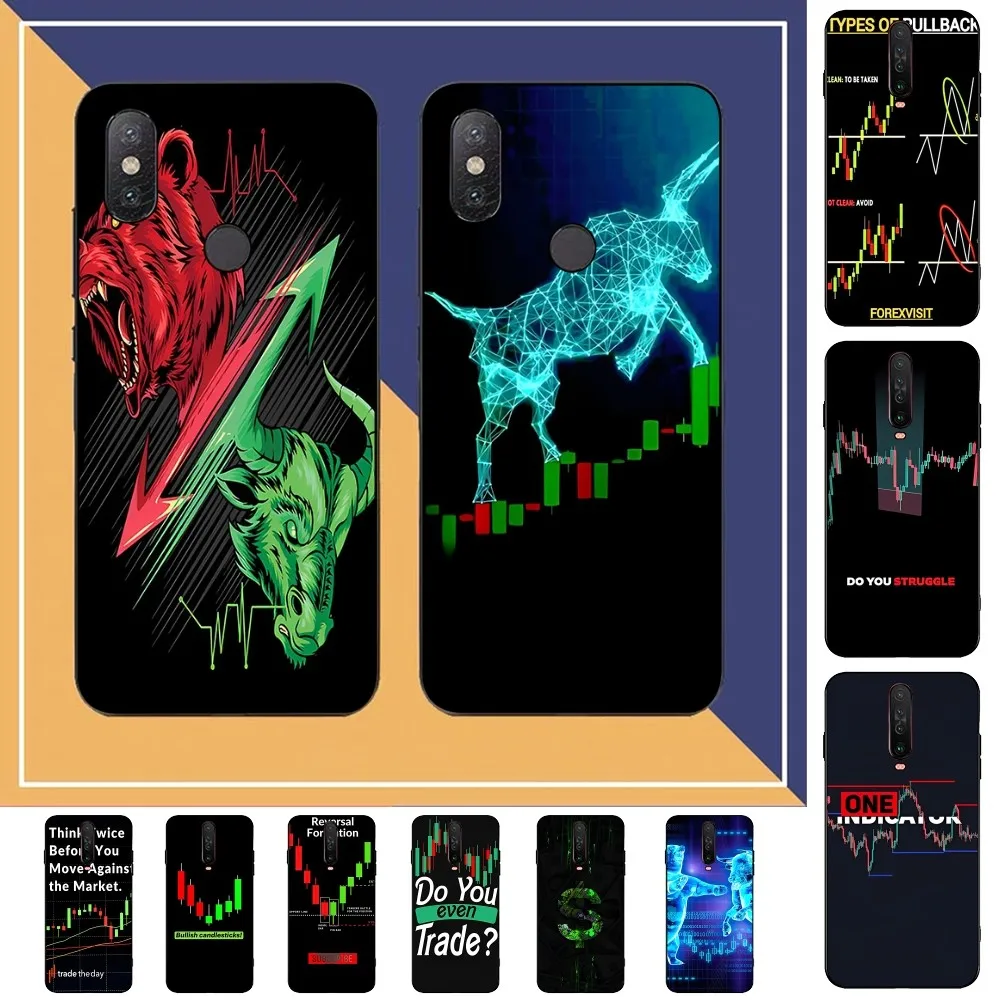 Day Trading Day Trader Custodia Per Telefono Per Redmi Note 4X5 A 6 7 8 Pro T 9 Pro 9S 10 Pro 11 Pro 11S 11Epro Pocom3Pro
