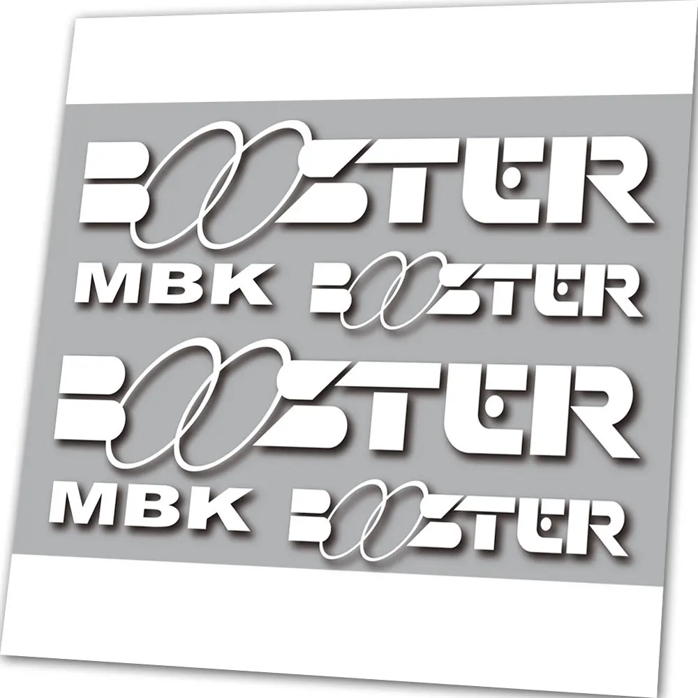 Adesivi Booster Bianco E Blu Per Kit Adesivi Booster MBK AliExpress
