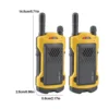 Walkie Talkies For Kids 2 Pcs Walkie Talkies For Kids Two Way Radio 200meters Range Handheld Walkie Talkies As Best Birthday 6