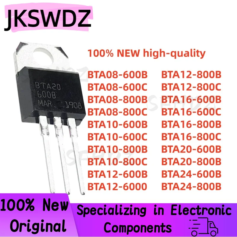 10Pcs High-Quality TO-220 Semiconductor Components - Best Quality in Stock