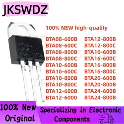 10Pcs High - Quality TO - 220 Semiconductor Components - Best Quality in Stock (BTA10 - 600C)