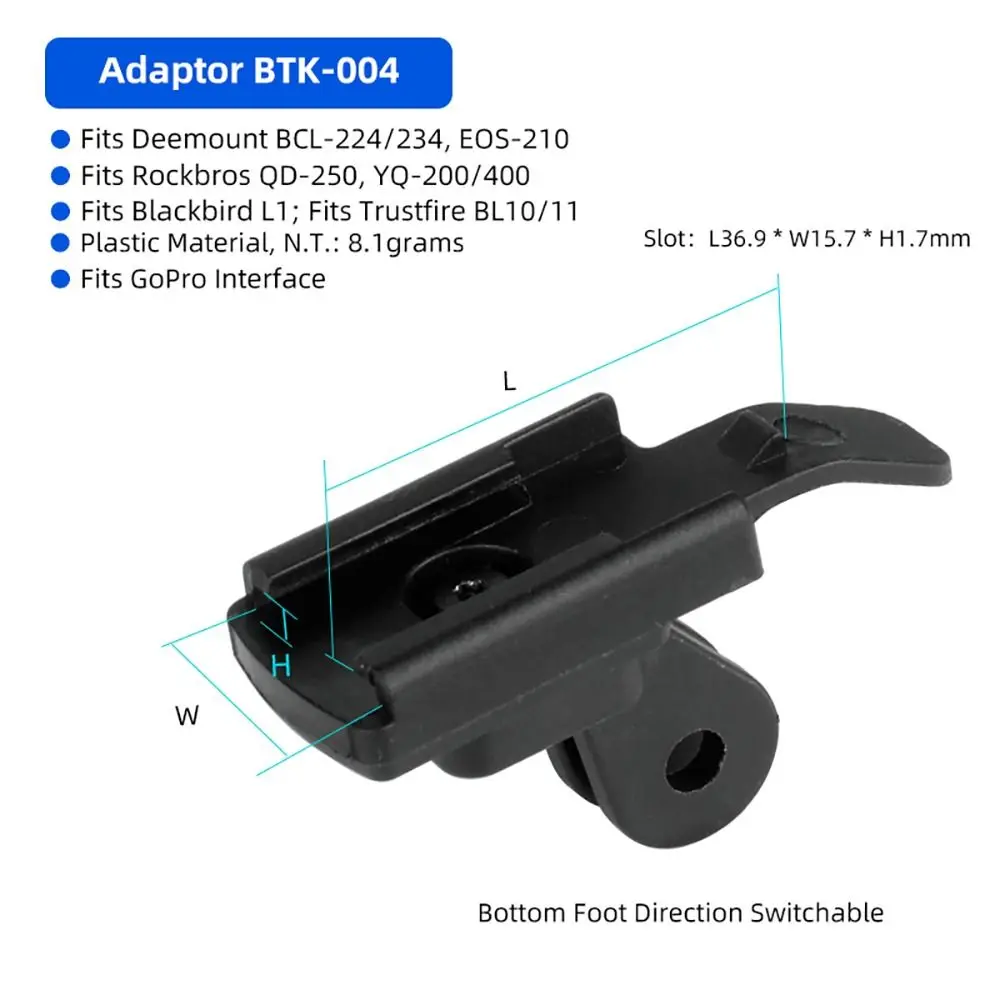 LEDスタンド Goproインターフェイス用自転車ライトスタンド,LEDランプ