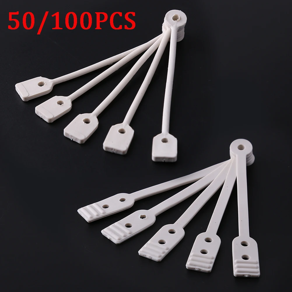 50pcs/set Pro Perm Rod Long Hair Curler Replacement Elastic Rubber Bands Hair Styling Tool