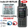 Iradio UV-98 PLUS Air Band Walkie Talkie Cross Band Repeater AM FM USB LSB CW CB SW MW LW SSB HF Multi Band DTMF Two Way Radio 1