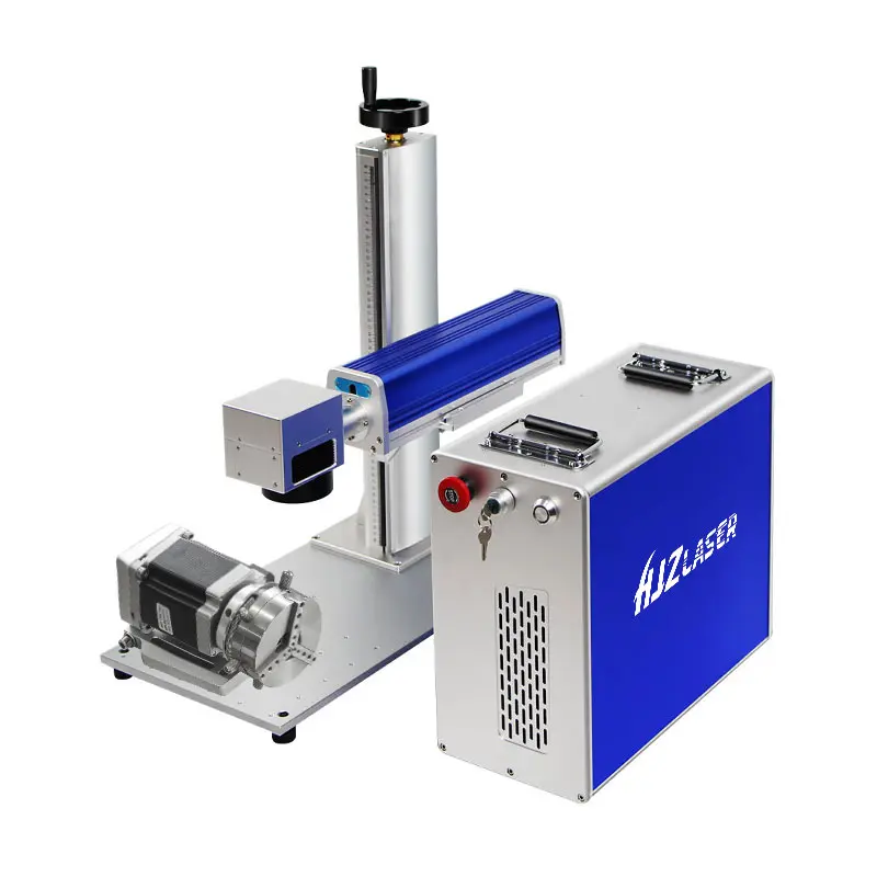 

Raycus Jpt Mopa 20W 30W 50W 60W 80W 100W 120W Fiber Laser Cutting Engraving Marking Machine with Rotary Metal Jewelry Plastic