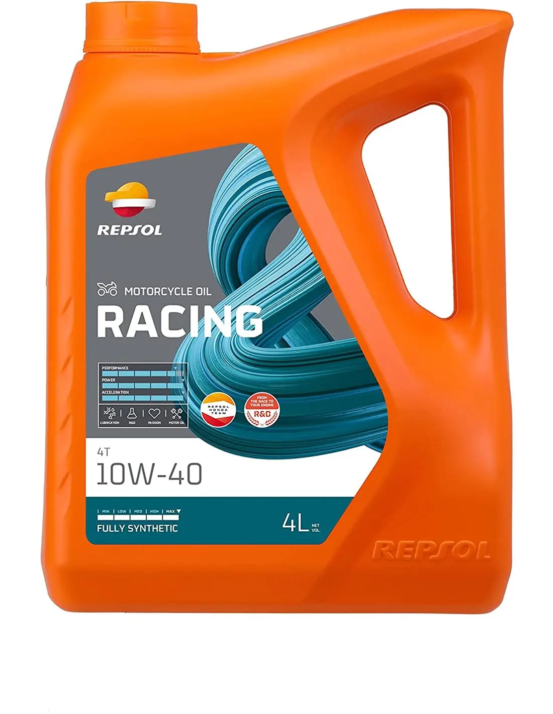 Olio Motore Repsol Moto Racing 4T 10 W40 4 Litri Repsol