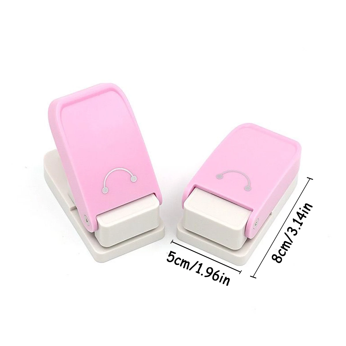 Hole Punching Tools 1pc keychain embossing machine keychain hole puncher handmade smiley face pattern hole puncher Color random