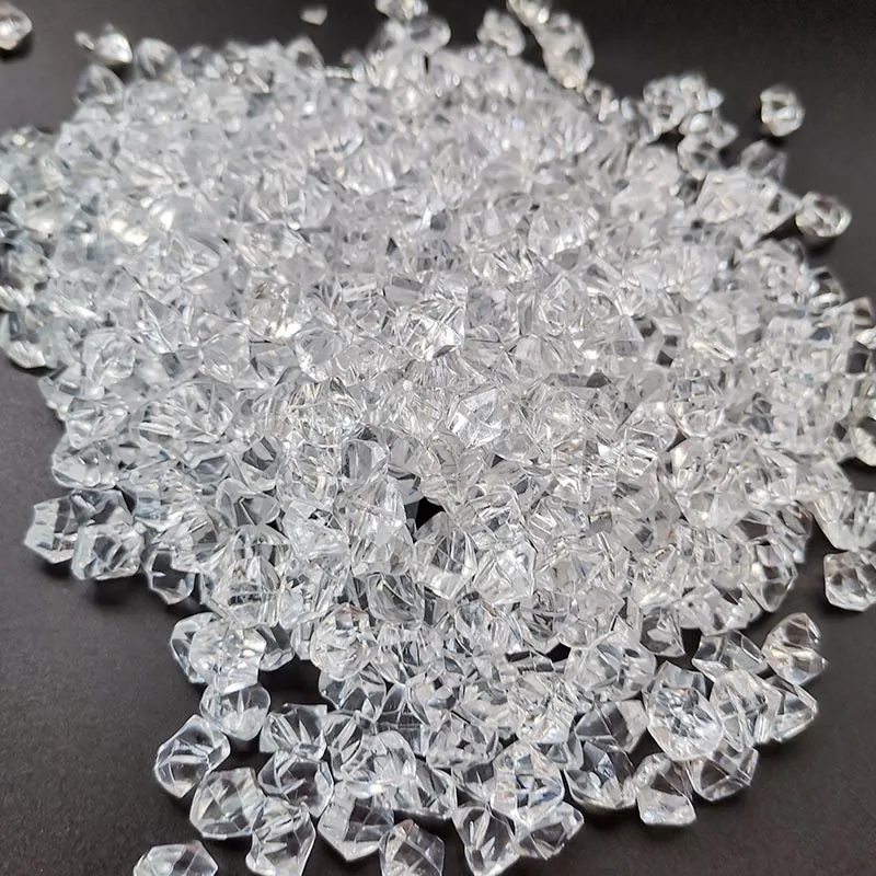 1bag Contains 430 Capsules Decorative Ice Cubes Simulation Ice Cubes Fake Display Plastic Kitchen Decoration