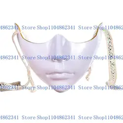 Elegant Masquerade Half Face Mask for Carnival and Halloween (The lower half of W)
