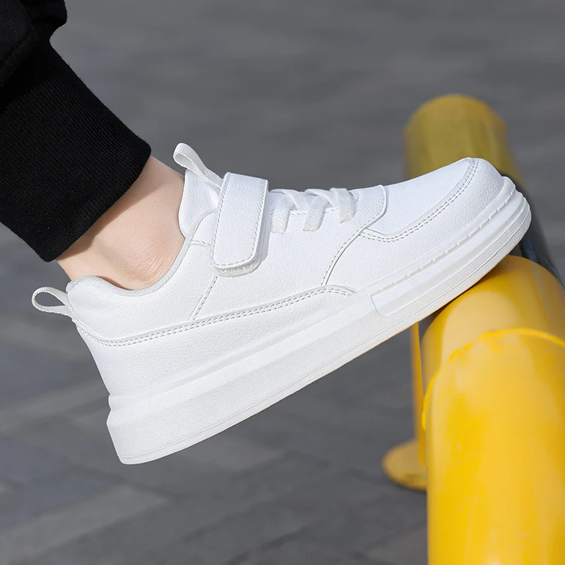 Children's sneakers kids fashion design white non-slip casual shoes for boys girls hook breathable sneakers toddler outdoor shoe sports shoes baby shoes kids sneakers kids shoes kids sports shoes