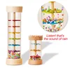 Baby Wooden Rain Sound Pipe Simulation Rain Sound Wooden Toy Gift Hourglass Fun Music Shaker Early Education Enlightenment Toy 4