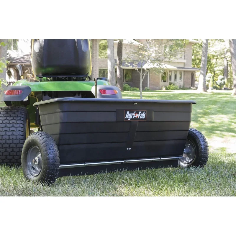 Polypropylene 45-0288 175-Pound Max Tow Behind Drop Spreader Black 42 Inch