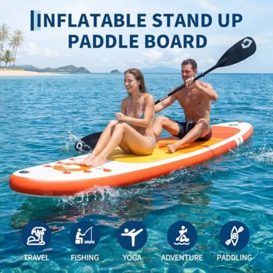 Inflatable Stand Up Paddle Board with Premium Accessories 6