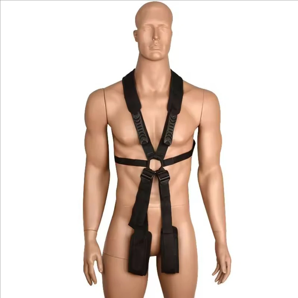 BDSM Bandage Swing Binding Spreader Games Erotic Sex Toys For Women Men Couples Nylon Swinging Belt Restraint Set Adult Games