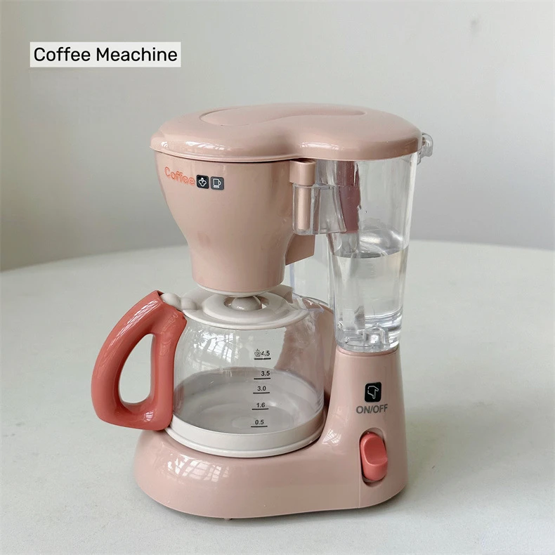 Barbie House Kitchen Appliances Toy Set Pretend Play With Coffee