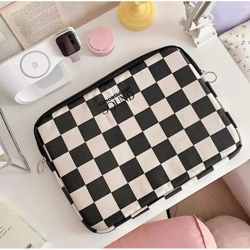 Corea Laptop Tablet Sleeve Bag Per Mac Ipad Pro 12.9 9.7 10.5 10.2 Air 4 10.9 "Xiaomi Pad 5 Asus Ipad Custodia Interna 11 13 14 Pollici