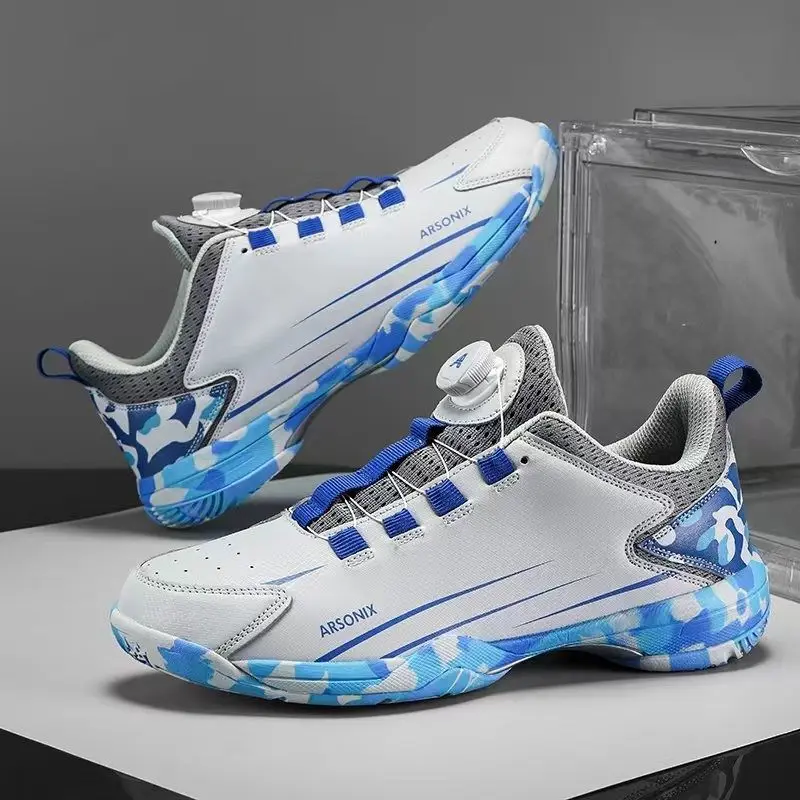 Unisex Professional Table Tennis Shoes Children's Tennis Shoes Lightweight Badminton Anti-slip and Wear-resistant