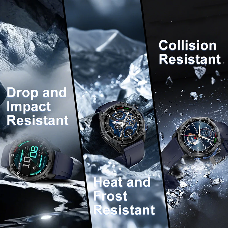 LIGE New GPS Smart Watch Offline Maps 4GB Memory Video Player 860mAh Military Sports Smartwatch Men Swim Waterproof Smartwatches