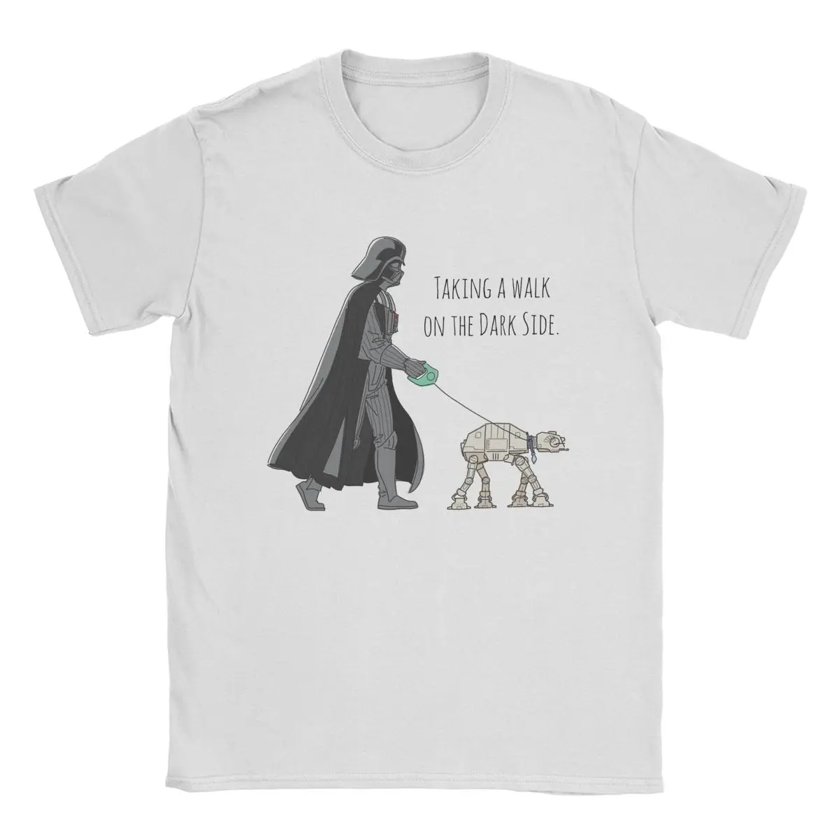 

Футболки с героями Диснея, Дарт Вейдер, ходячие питомцы AT-AT, мужские хипстерские хлопковые футболки со Звездными войнами, Оригинальная одежда