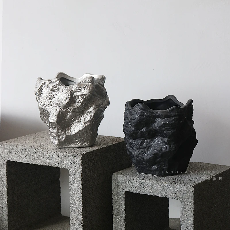 

Changyangshu | Эксклюзивный Экспорт в Европу на заказ. Нестандартный дизайн оловянной фольги. Цветочный горшок Yamazaki золотого цвета с ручным зажимом