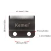 Kemei KM-2361 DLC Blade Hair Clipper Blade Trimmer Replacement Original Cutter Head Professional Barber Accessories 2