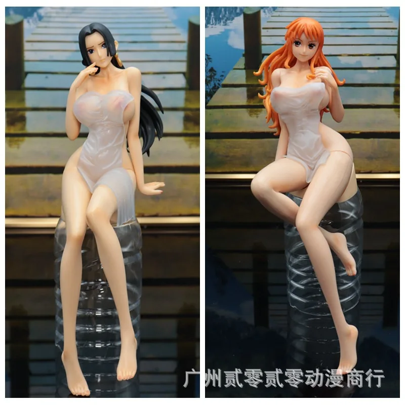 

Pirate king bathhouse series bath towel Snake Lady Nami sexy hancook hand-made model ornaments