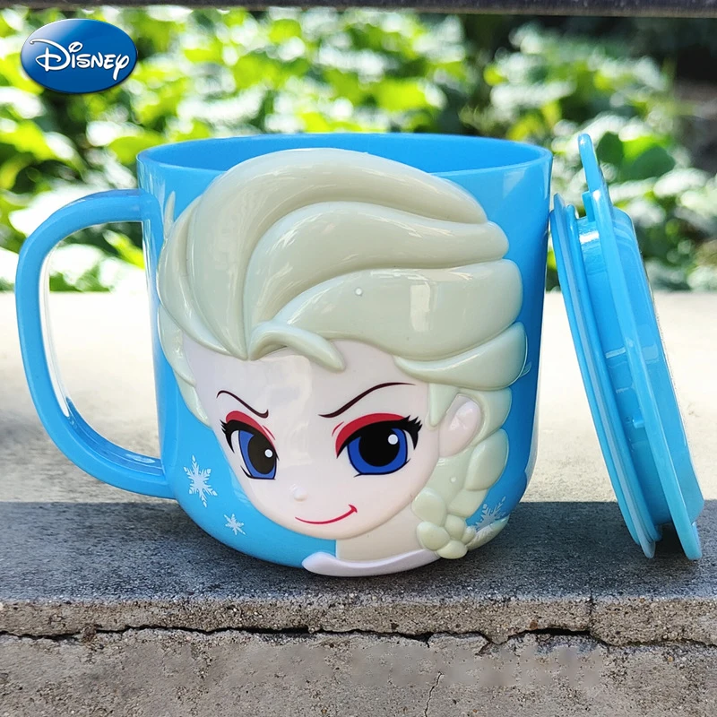 Disney Cups Frozen Elsa Anna Princess Cartoon Milk Cup Mugs 3D Mickey –  acacuss