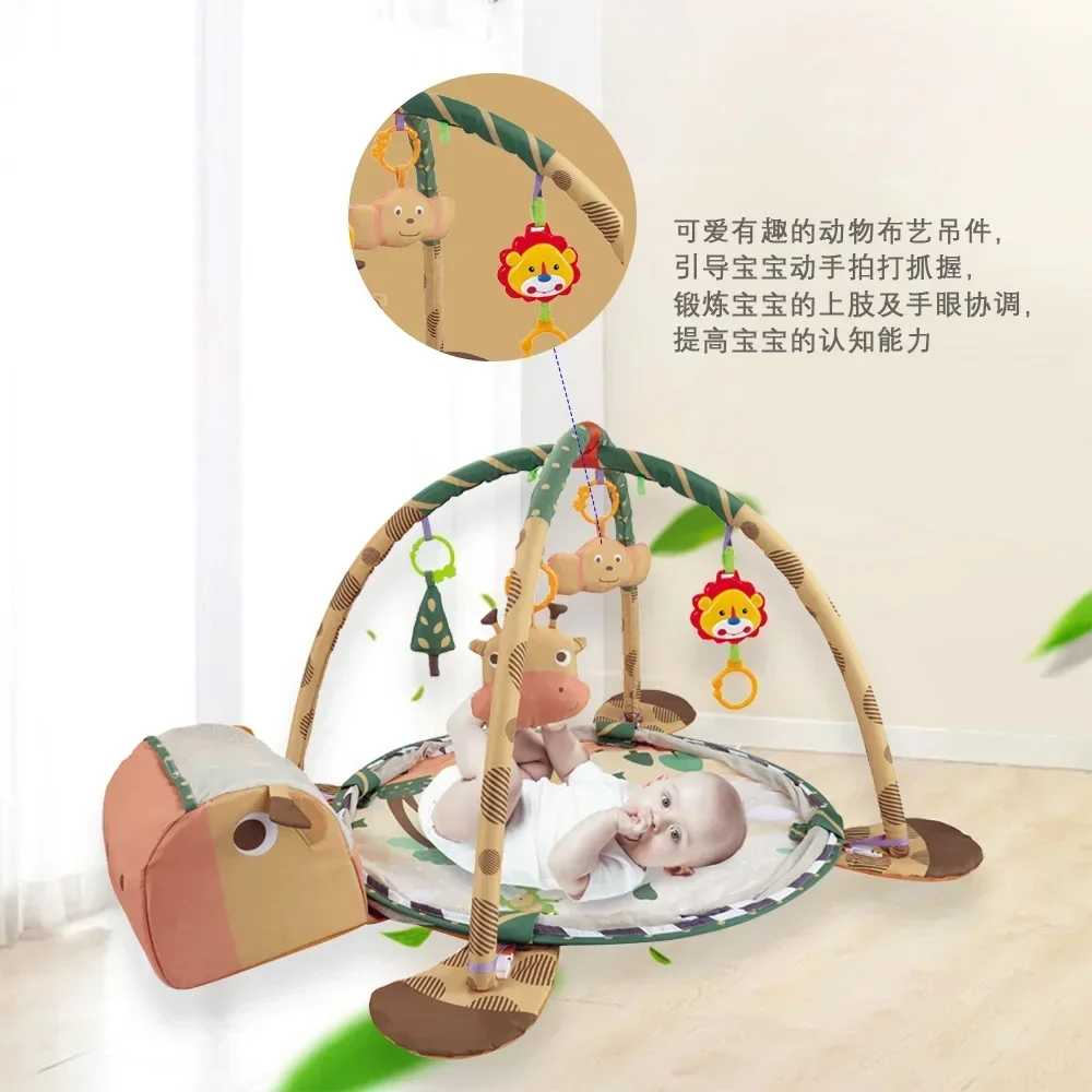 Baby Fitness Frame Crawling Game Blanket Multifunctional Educational Mat Fence Crawling Blanket Infant Rug Enlightenment Toys