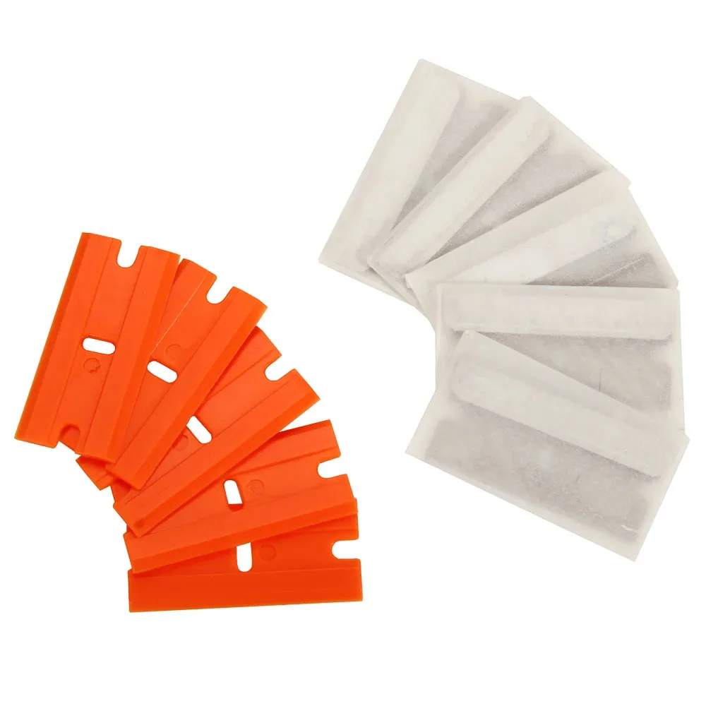 Razor Blade Scraper for Car Glass with Blades Window Glass Glue Sticker Remover Clean Ceramic Hob Auto Squeegee Tool