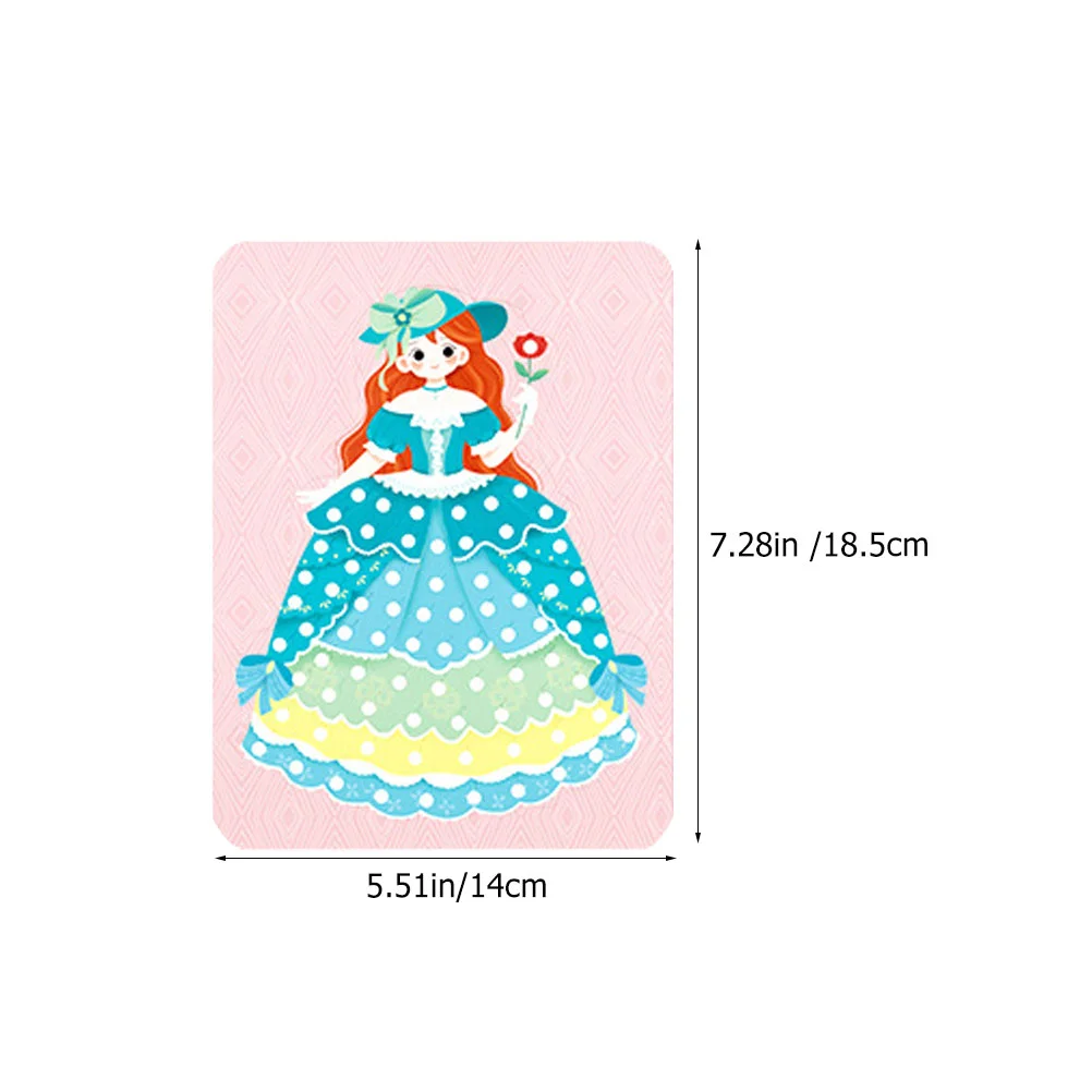 Poking Painting Art DIY Toys Creative Puzzle Puncture Painting Kit Kids DIY Fun And Educational Activity For Girls