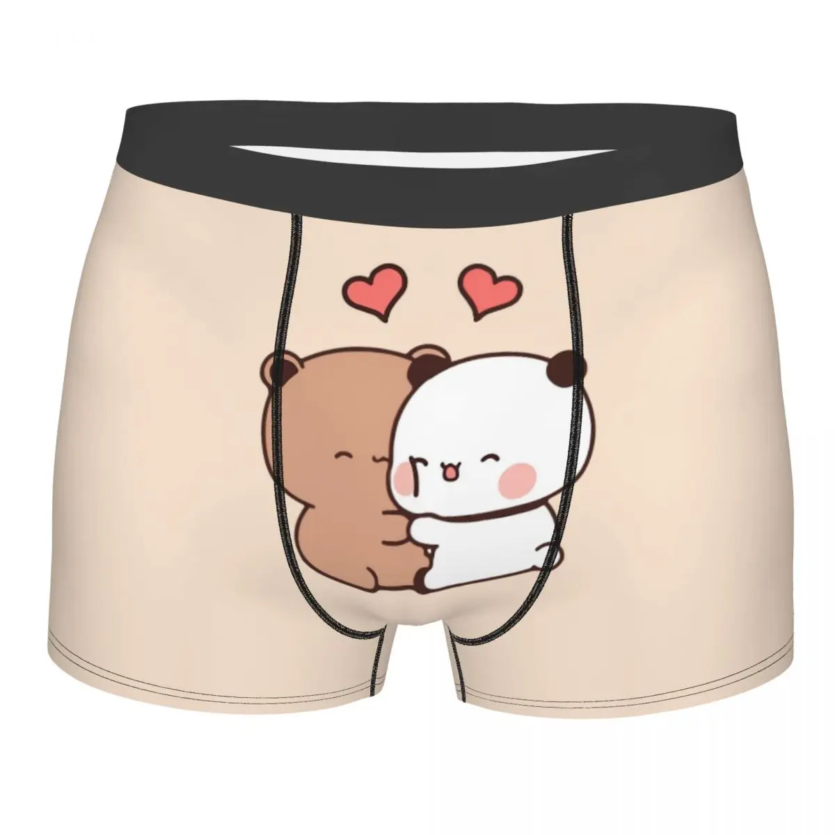 

UWU Man's Boxer Briefs Bubu Dudu Cartoon Highly Breathable Underwear Top Quality Print Shorts Gift Idea