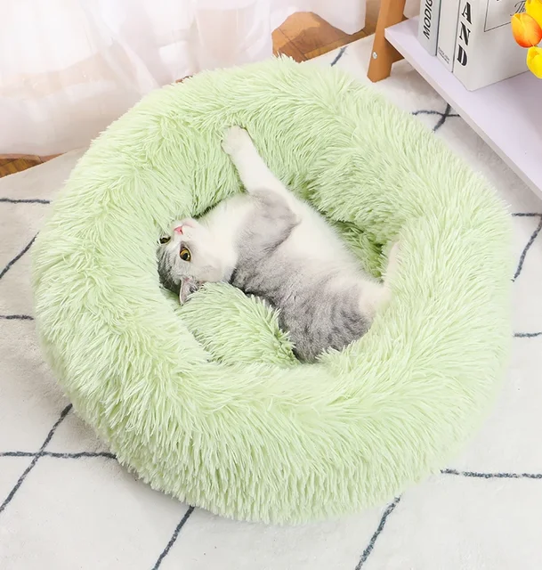 Super Cat Bed Warm Sleeping Cat Nest Soft Long Plush Best Pet Dog Bed for Dogs Basket Cushion Cat Bed Cat Mat Animals Sleeping Super Cat Bed Warm Sleeping Cat Nest Soft Long Plush Best Pet Dog Bed for Dogs Basket Cushion Cat Bed Cat Mat Animals Sleeping