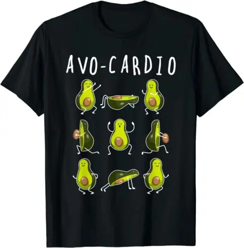 

Avo-Cardio Avocado Cardio Funny Exercise Fruit Gift Idea T-Shirt