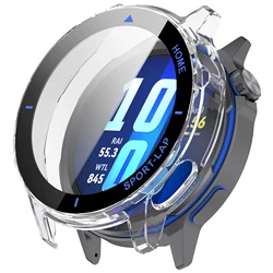 Durable Waterproof Protective Screen Bumper with HD Glass for Huawei GT Runner 2 (Transparent Blue)