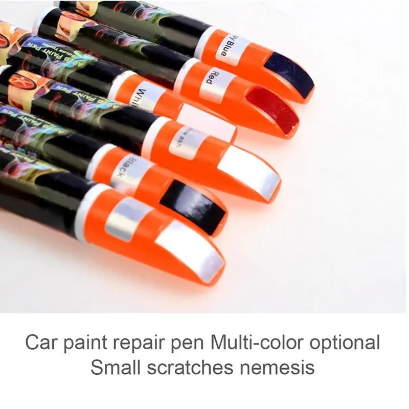 Penna per riparazione vernice auto penna per riparazione graffi riparazione vernice rosso nero bianco argento grigio vernice Touch Home & Car Seat pelle complementare