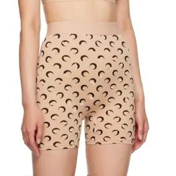 Korean Women Shorts High Street Spicy Girl Moon Print Sports Leisure High Waist Slim Fit Versatile Fashion Shorts 1