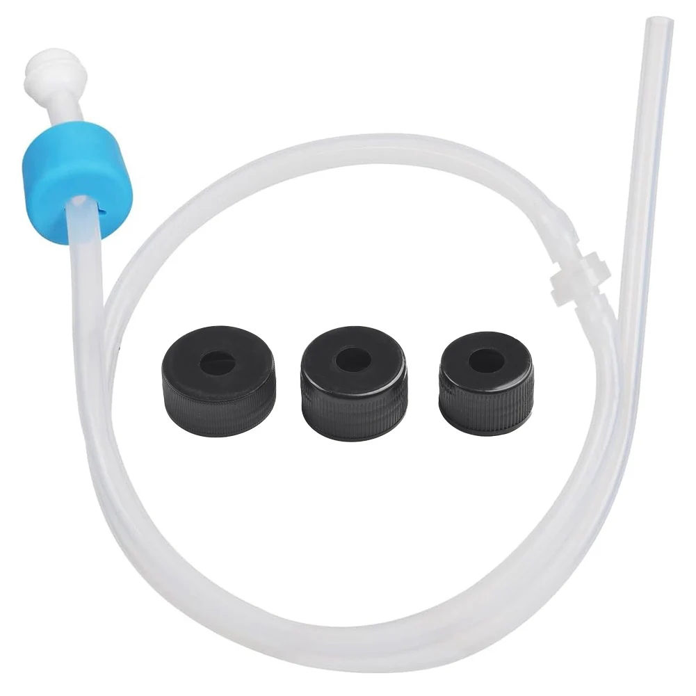 Description Picture 3 of itemKitchen Sink Liquid Soap Pump Dispenser Nickle Golden Lotion Holder Pump° Head Silicone Tube Kit Under Deck Counter Tool