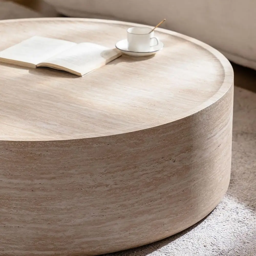 Luna 100 Round Drum Coffee Table - image 9