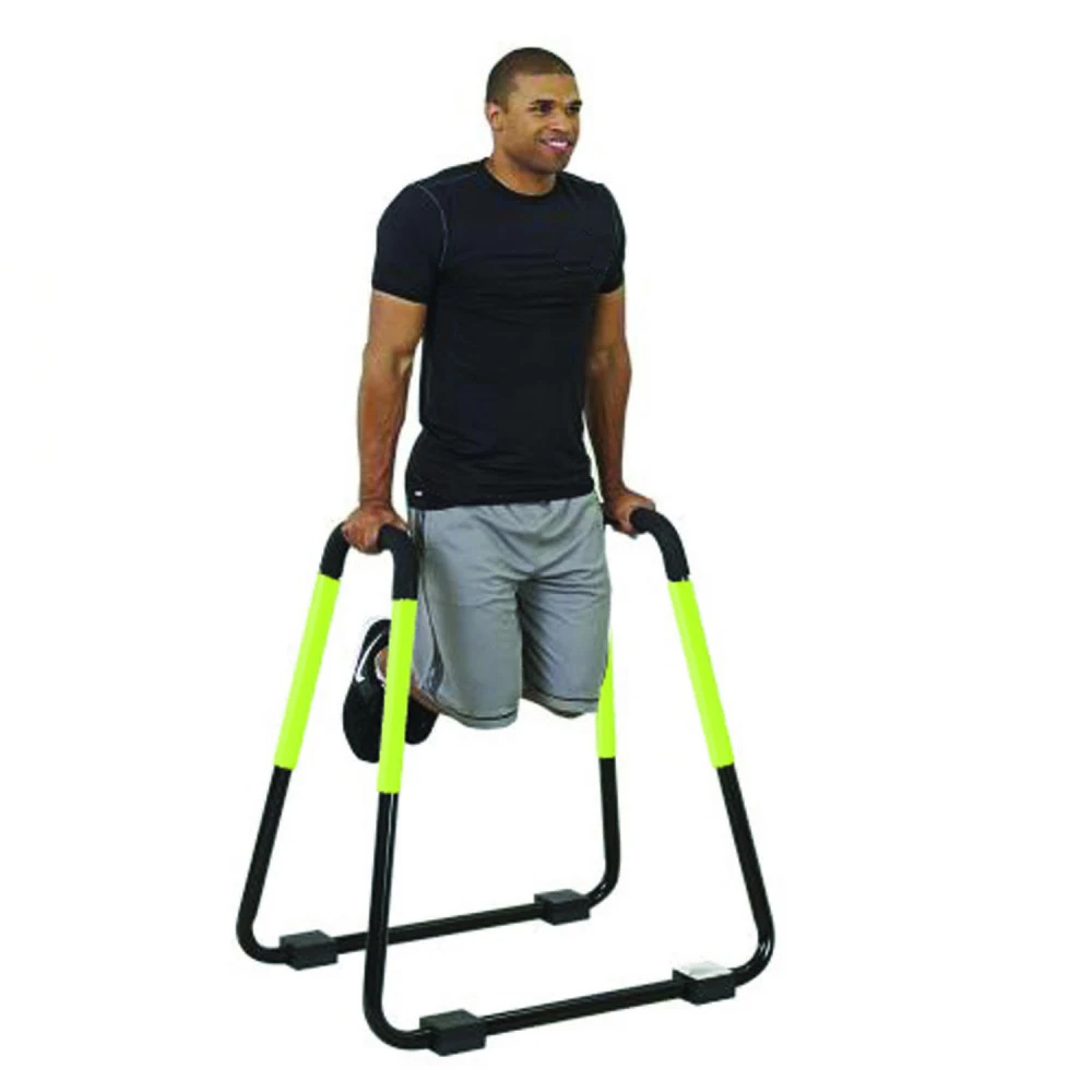 Strength Trainer Home Gym Equipment Paralle Dip Bar Pull up Push Ups Stands Tricep Muscle Exerciser Calisthenics