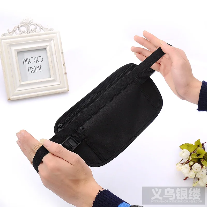 Invisible Travel Waist Packs Waist Pouch for Passport Money Belt Bag Hidden Security Wallet Gifts waist bag belt bag running bag 6