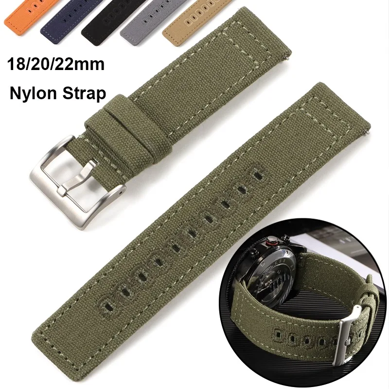 20Mm 22Mm Tropische Rubber Strap Quick Release Wat... - Grandado